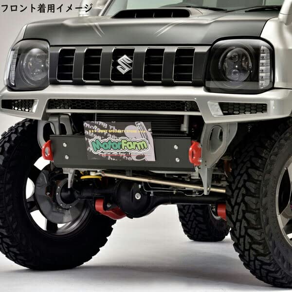 ジムニー　ja11 フロントバンパー　モーターファーム Motor Farm モーターファーム ウレタンフロントバンパー 無塗装